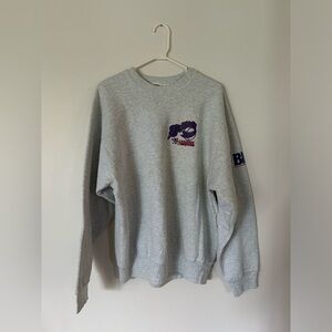 Vintage 1998 SLO PITCH Champs Crew Neck Size Large